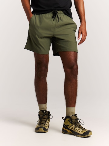 Regular Pantalon 'PRTQuinton' PROTEST en vert : devant