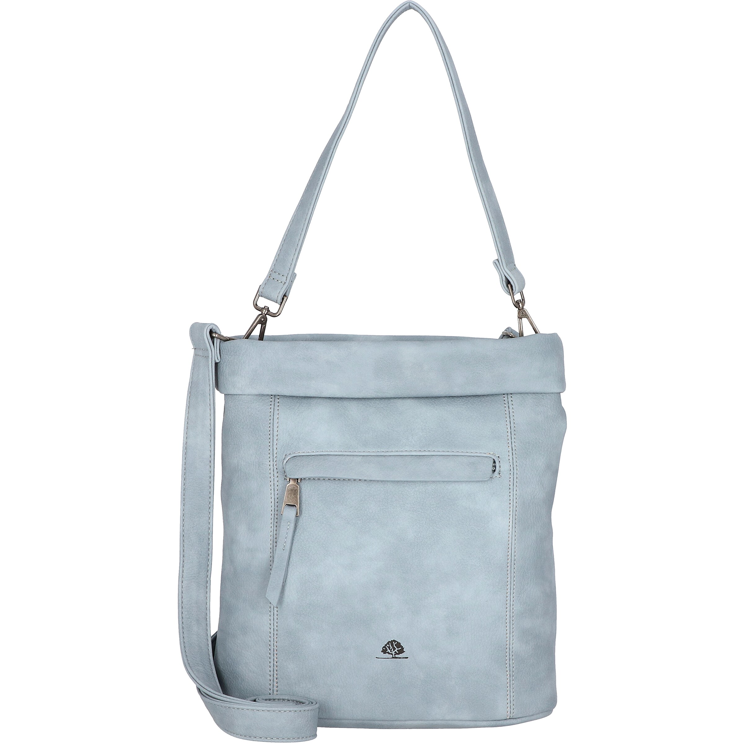 GREENBURRY Schultertasche in Blau: Vorderseite