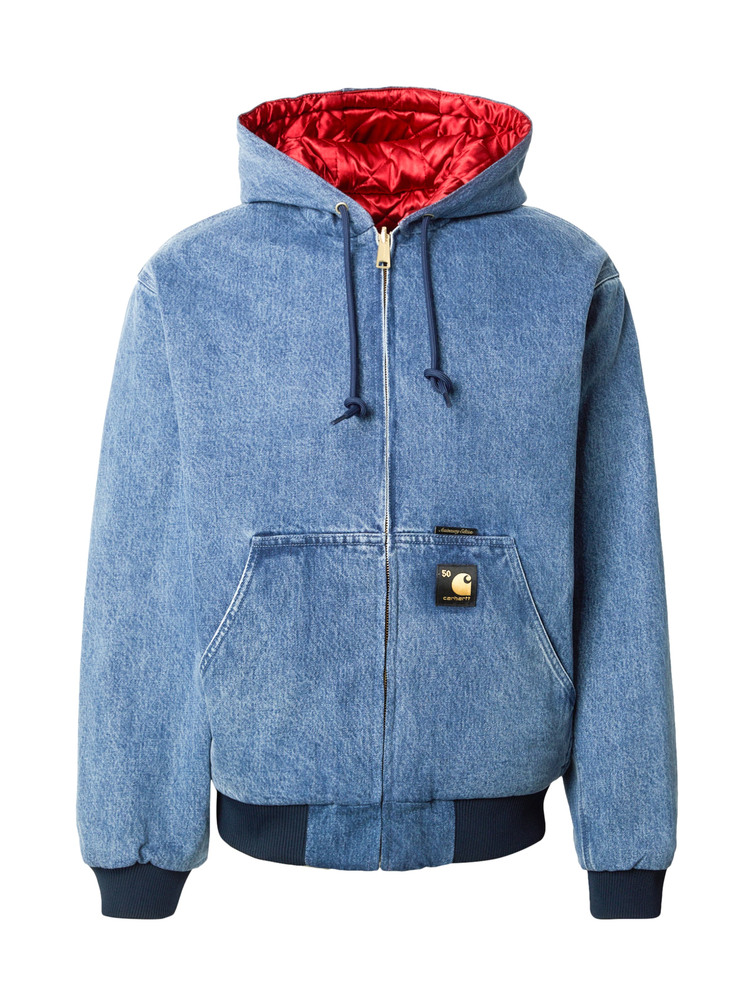 Carhartt WIP Kevad-sügisjope, värv sinine: eest vaates