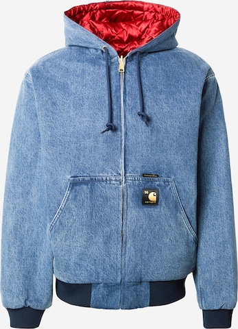 Carhartt WIPPrijelazna jakna - plava boja: prednji dio