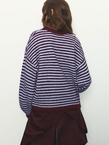 Pull&Bear Trui in Lila