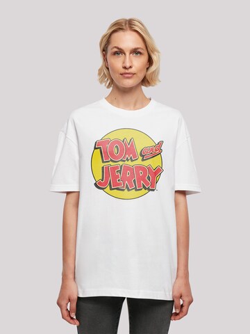 F4NT4STIC T-Shirt 'Tom And Jerry' in Weiß: predná strana