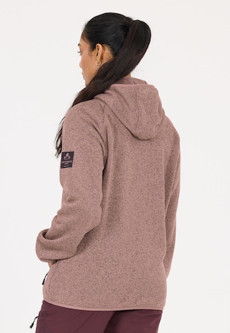 Whistler Fleece jacket 'Wolven' in Brown