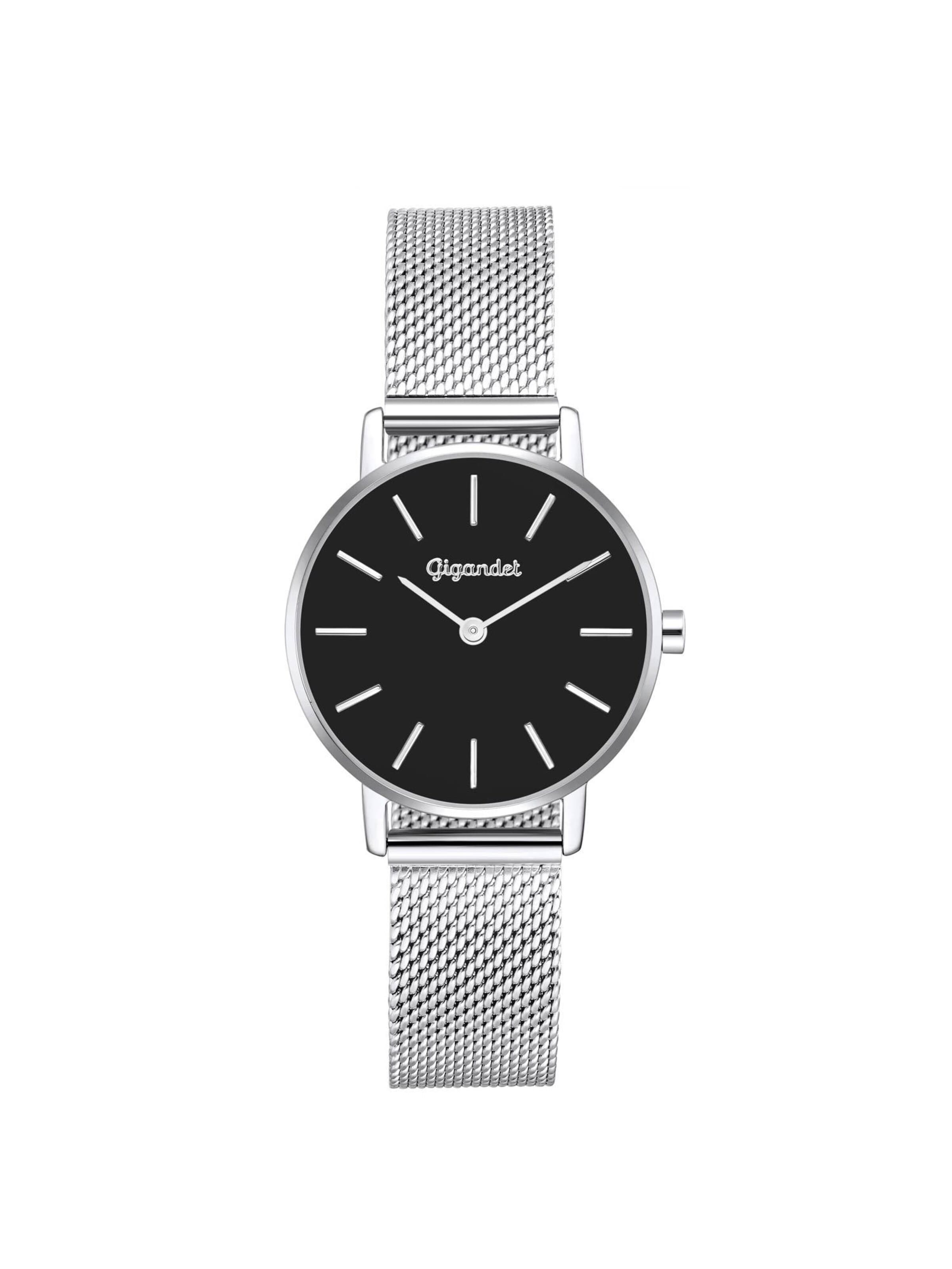 Gigandet Analog Watch 'MINIMALISM' in Silver: front