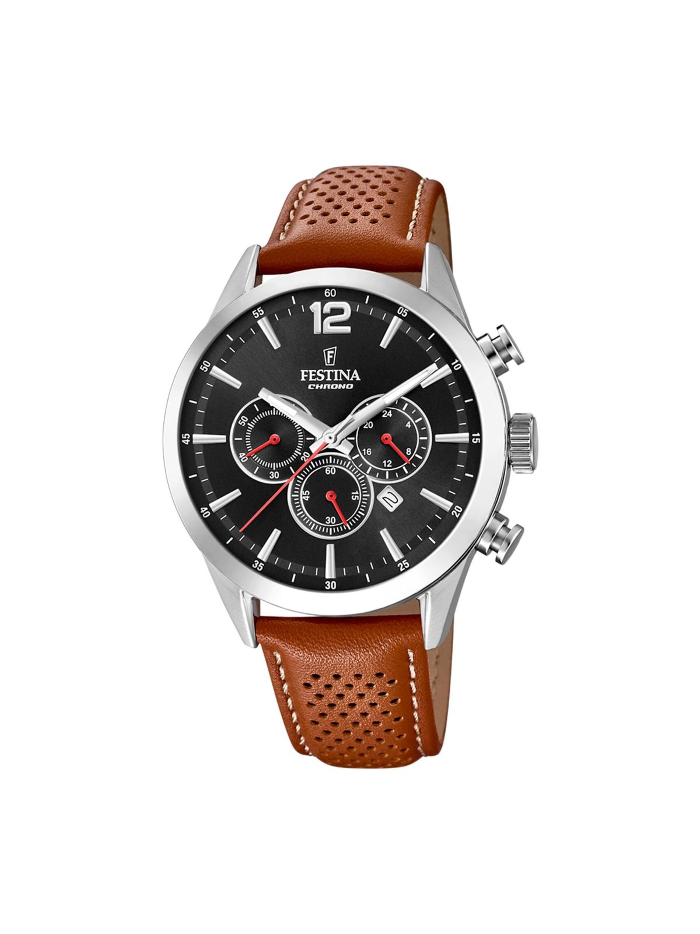 FESTINA Analoguhr 'TIMELESS CHRONOGRAPH'‌‌ in Schwarz