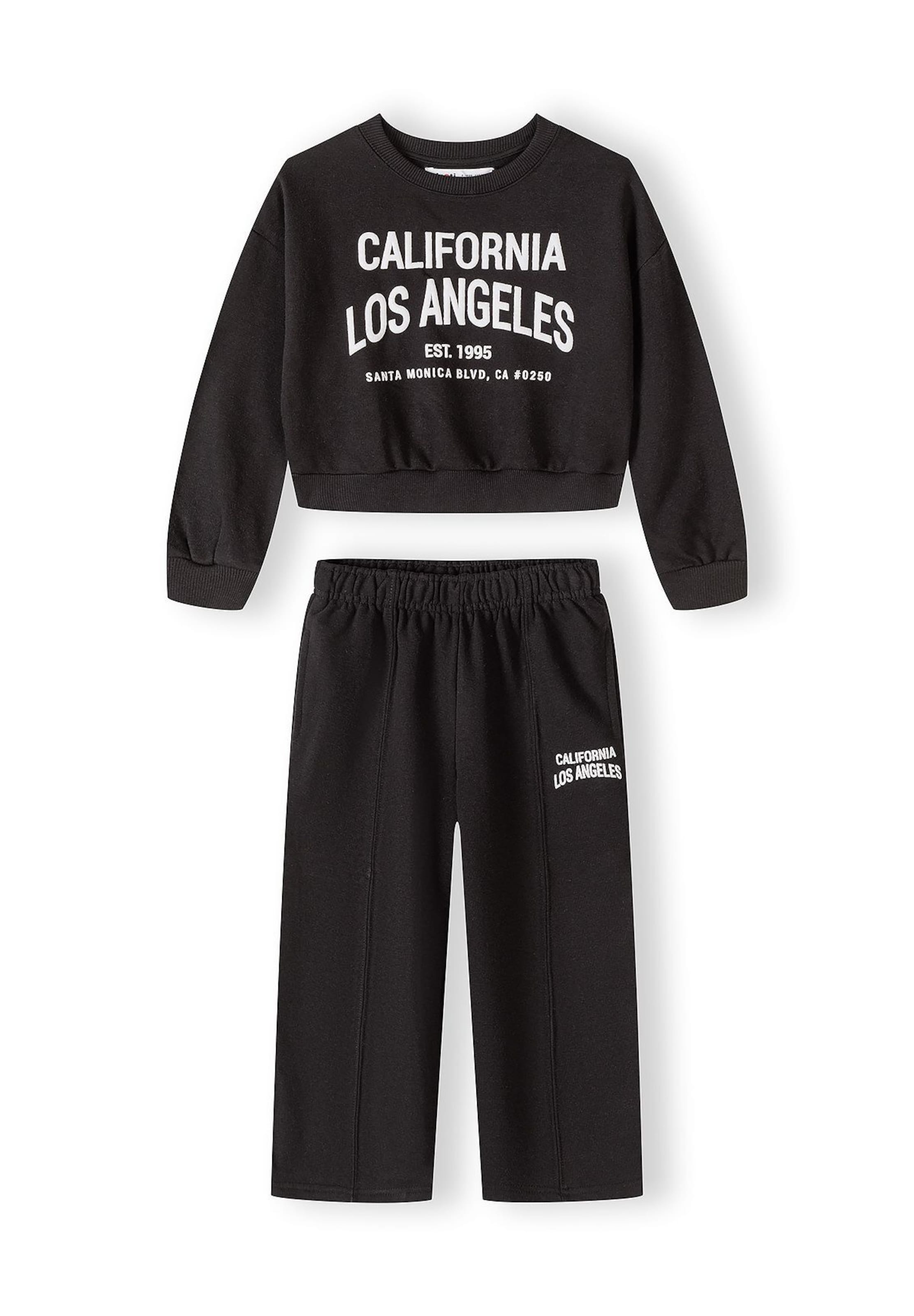 MINOTI - Fato de jogging em preto: frente