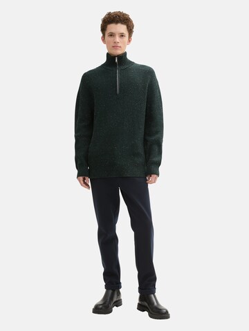 TOM TAILOR DENIM Pullover in Grün