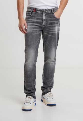 2Y Premium Skinny Jeans in Grey: front