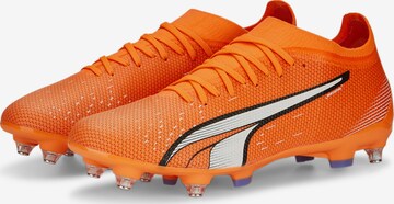 PUMA Soccer Cleats 'ULTRA Match' in Orange