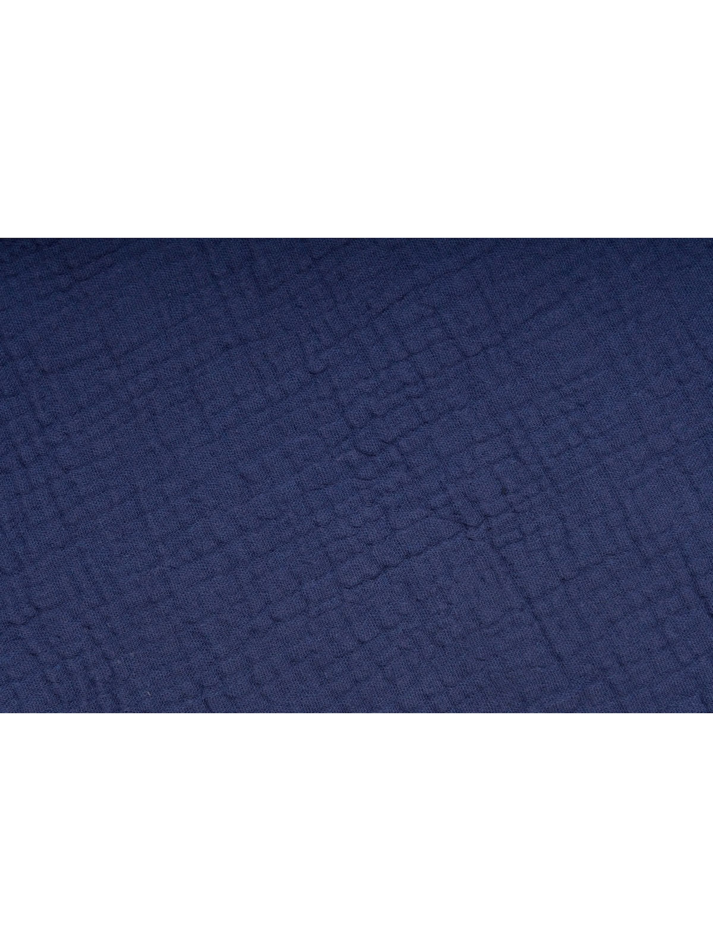 styleBREAKER Tuch 'Musselin Dreiecktuch Einfarbig'‌‌‌‌‌‌‌ in Blau