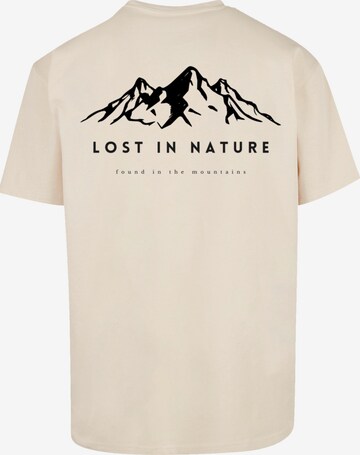 F4NT4STIC Shirt 'Lost in nature' in Beige