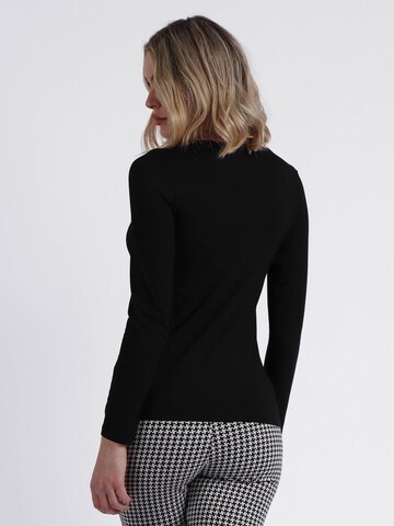 admas - Top 'ADMAS Camiseta Manga Larga Pico Raso para Mujer' en negro