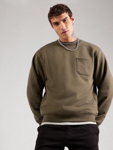 VANS Свитшот 'Lodge' в Зеленый: спереди