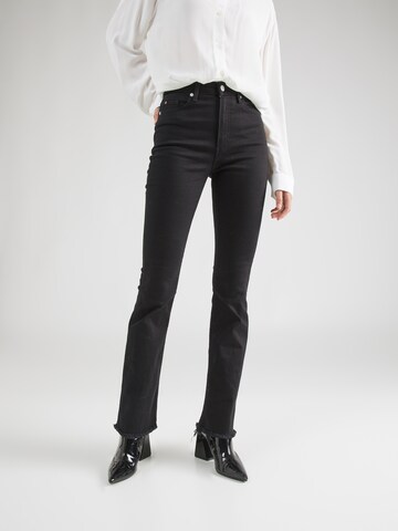 TOMMY HILFIGER Bootcut Jeans 'Kai' in Zwart: voorkant