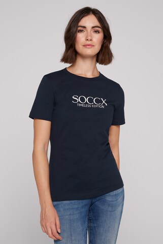 Soccx Shirt in Blauw: voorkant