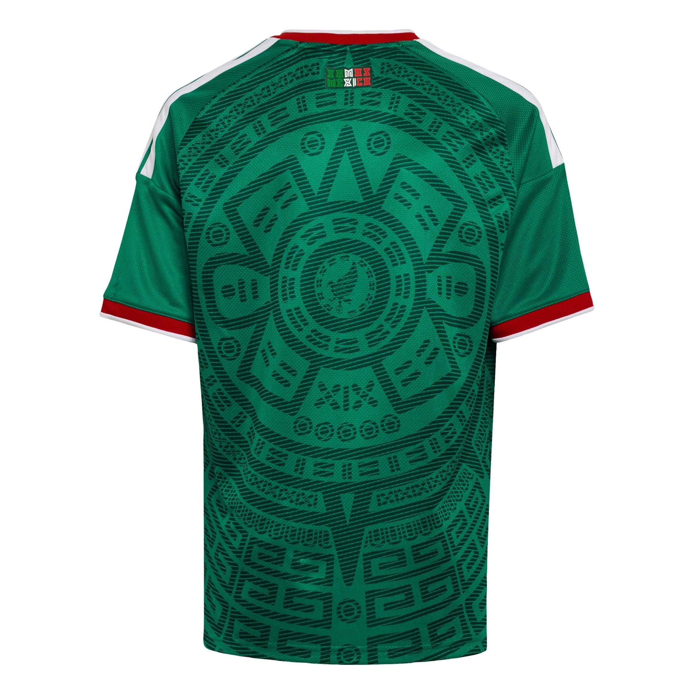 ADIDAS PERFORMANCE Funkčné tričko 'Mexico 26 Home Kids' - Zelená