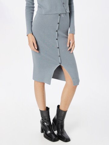 Calvin Klein Jeans Skirt in Grey: front