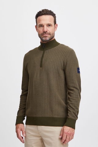 FQ1924 Sweater 'Kyle' in Green: front