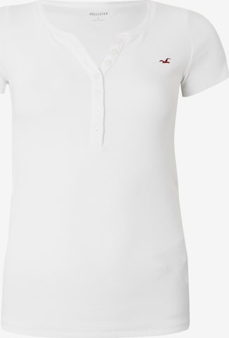 balta HOLLISTER Marškinėliai: priekis