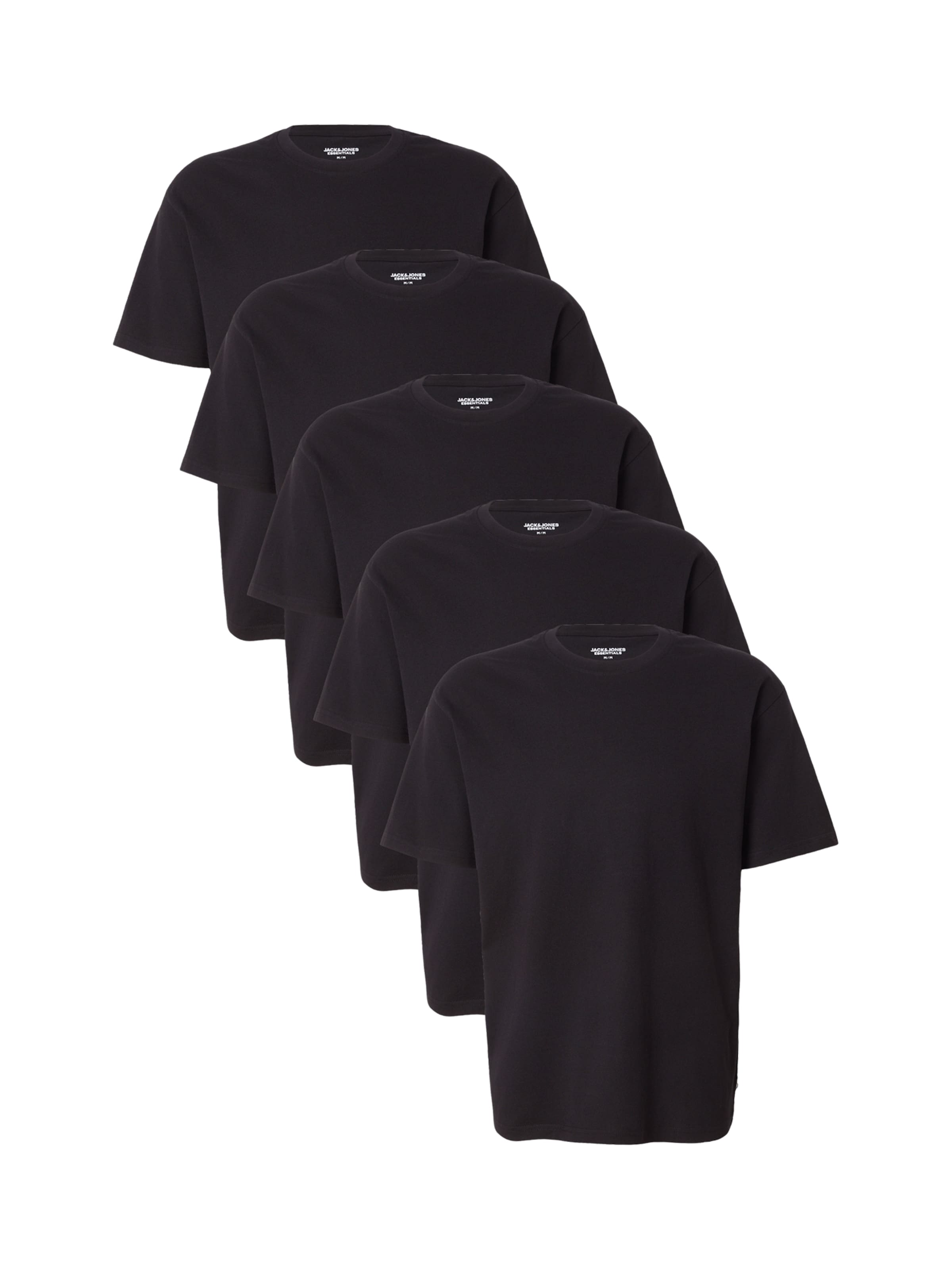 JACK & JONES Μπλουζάκι 'JJEORGANIC' σε XS σε μαύρο, Άποψη προϊόντος