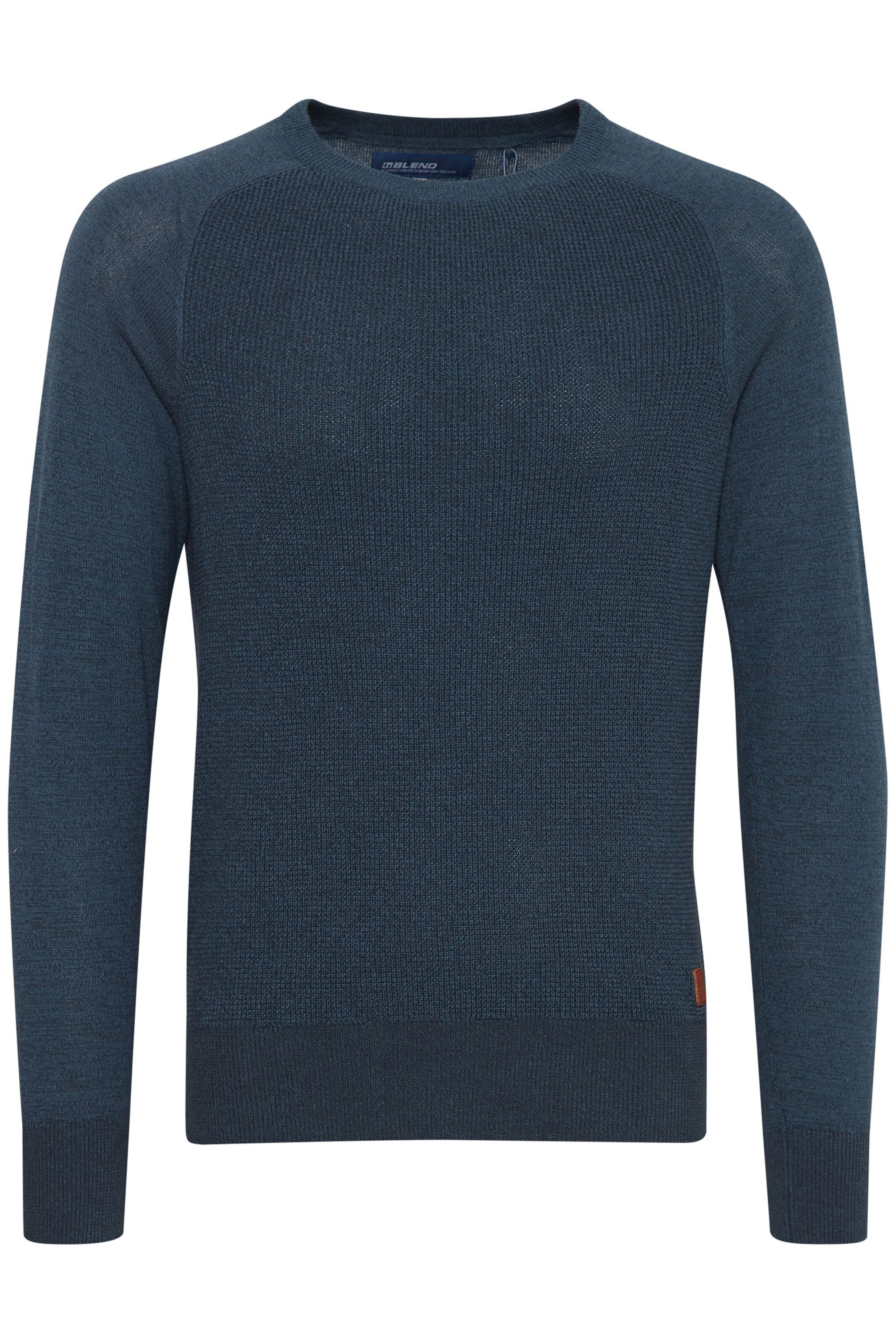 BLEND Trui 'Gandolf' in Blauw: voorkant