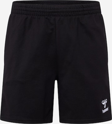 Hummelregular Sportske hlače 'GO 2.0' - crna boja: prednji dio