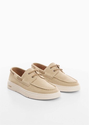 MANGO MAN Mokassin 'Easynaut' in Beige