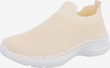 Ital-Design Slip On in Beige: Vorderseite
