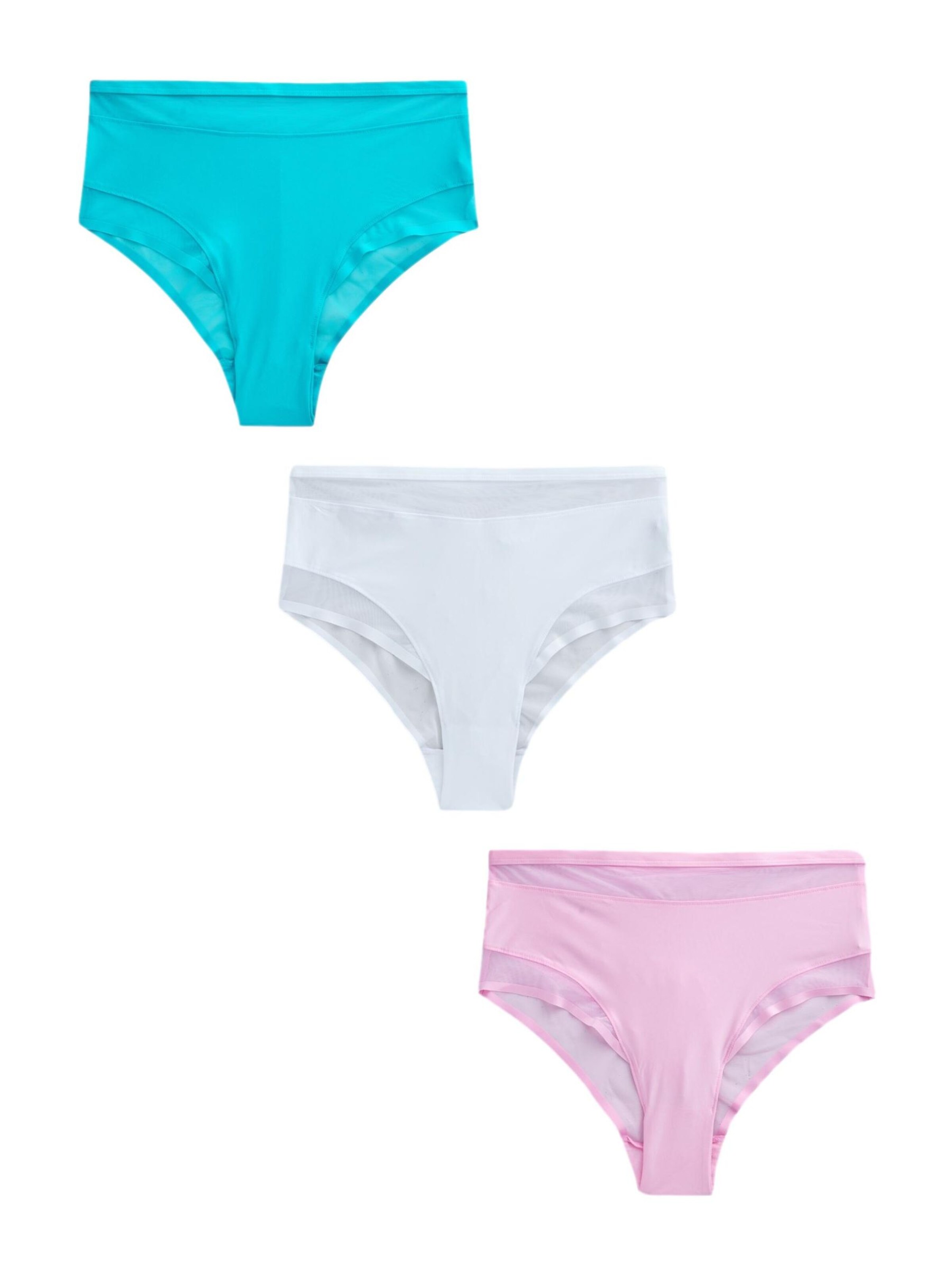 Next Slip in S in Azure / Light pink / White, Item view