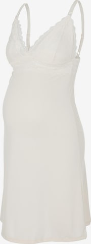 MAMALICIOUS قميص شفاف 'IDSEL' بلون أبيض: الأمام