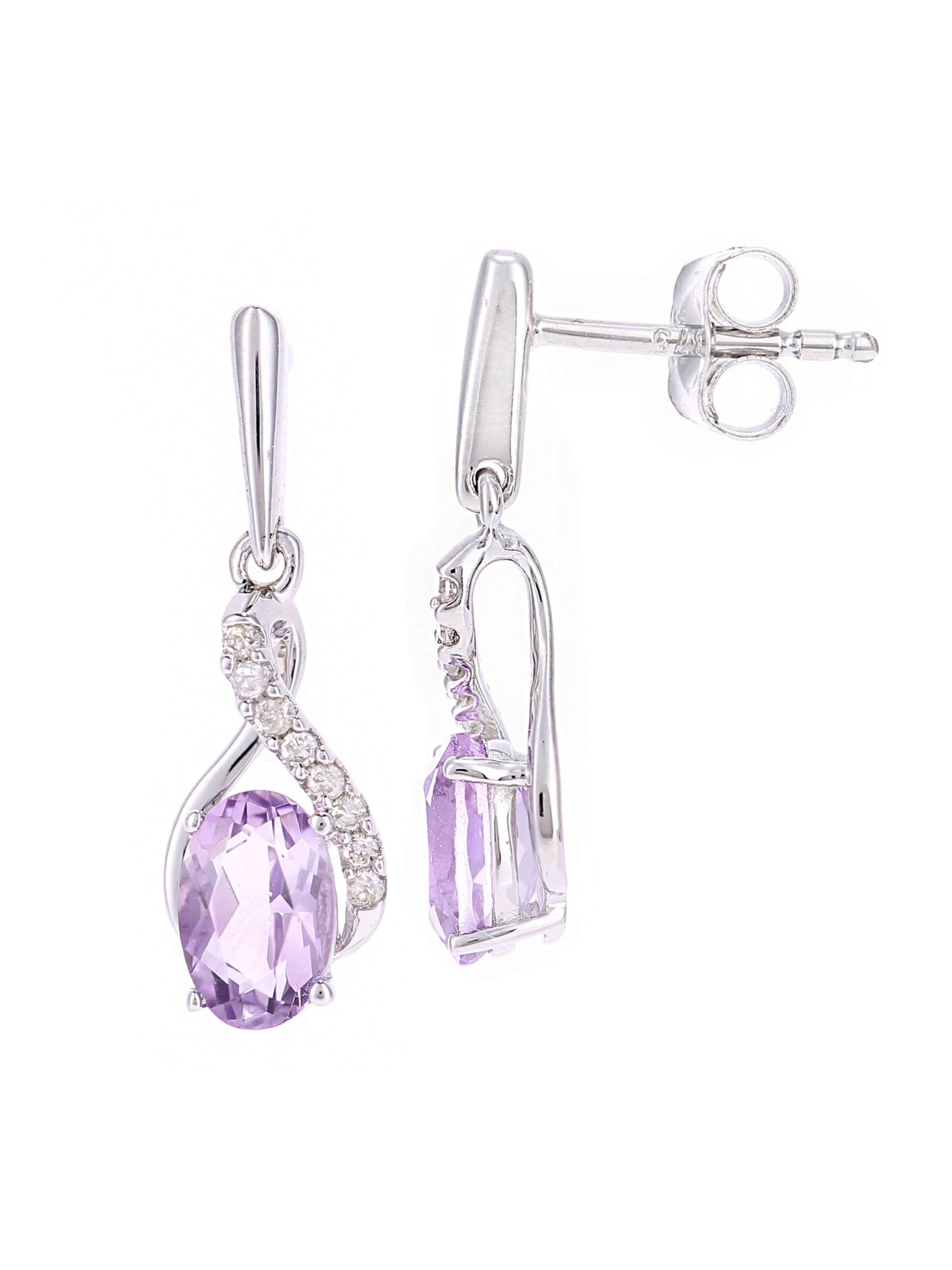 DIAMANT LETERNEL Earrings in Silver