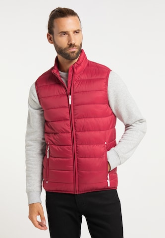 ICEBOUND Bodywarmer in Rood: voorkant