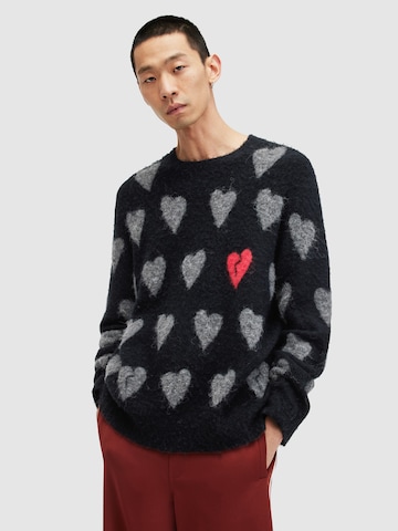 AllSaints Sweater 'AMORE' in Black: front