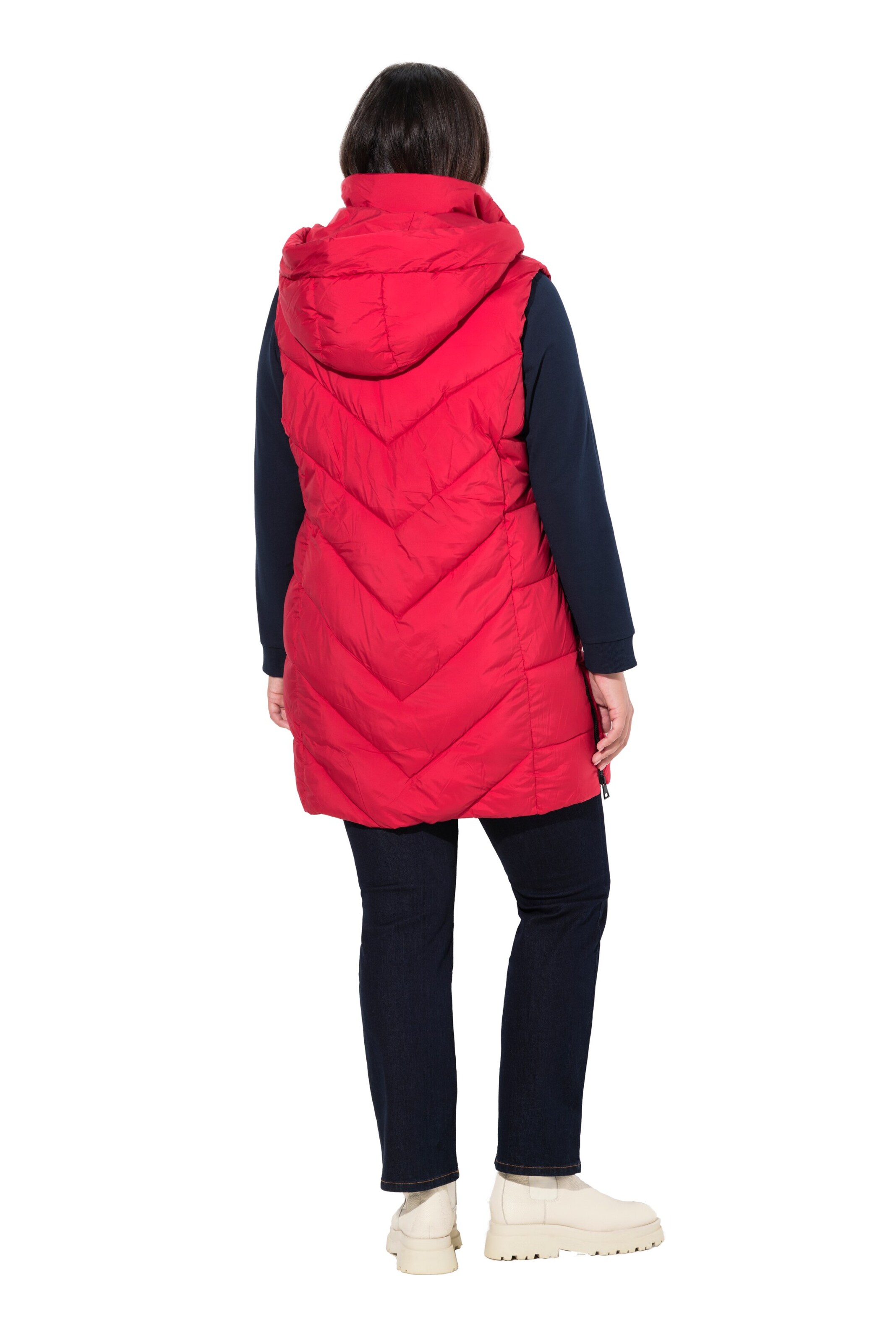 Ulla Popken Weste in Rot