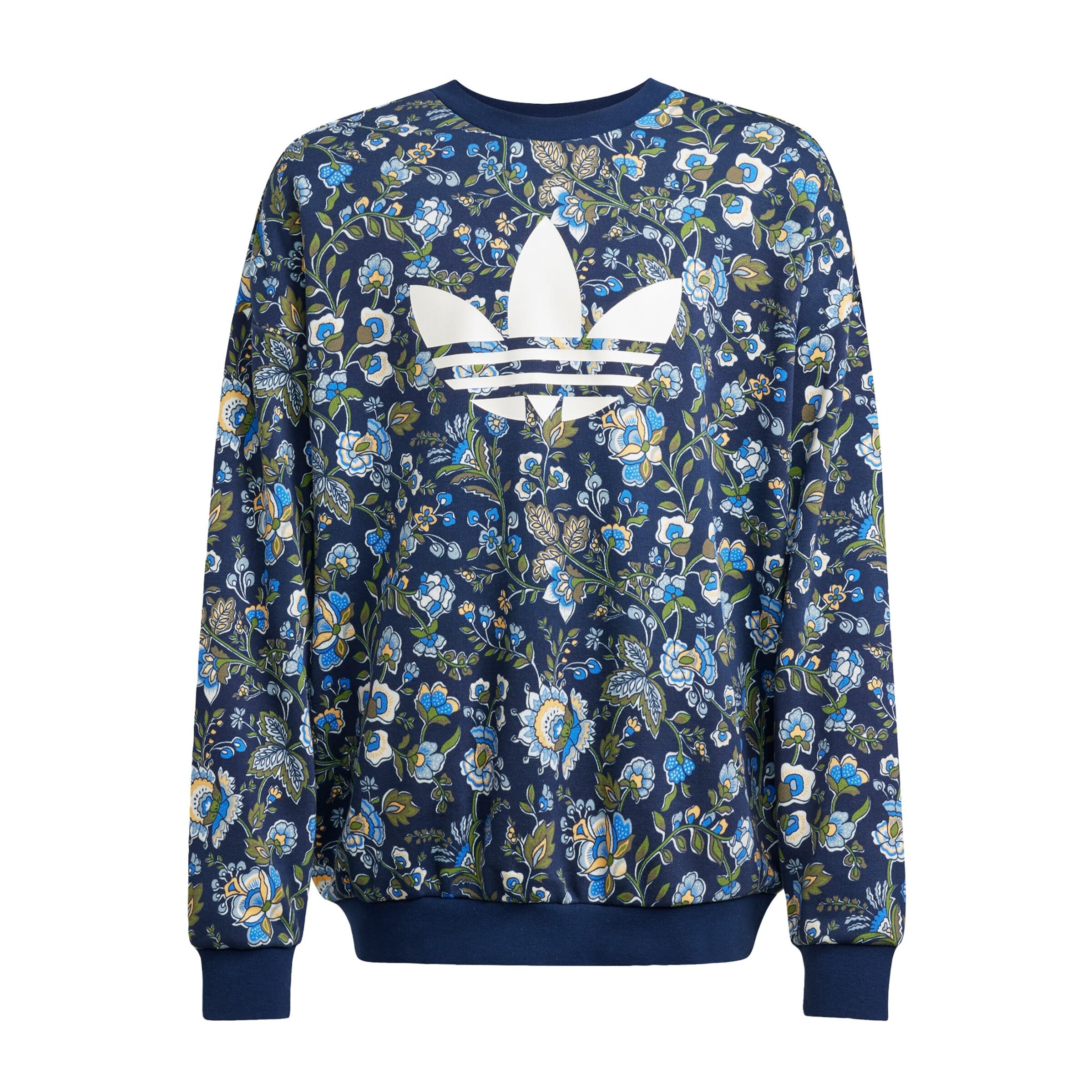 ADIDAS ORIGINALS Sweatshirt 'Liberty London' in Blue: front