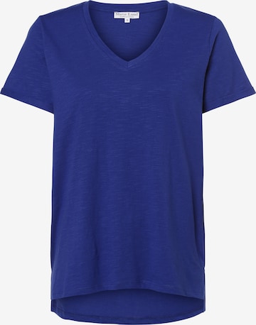 Marie Lund Shirt in Blauw: voorkant