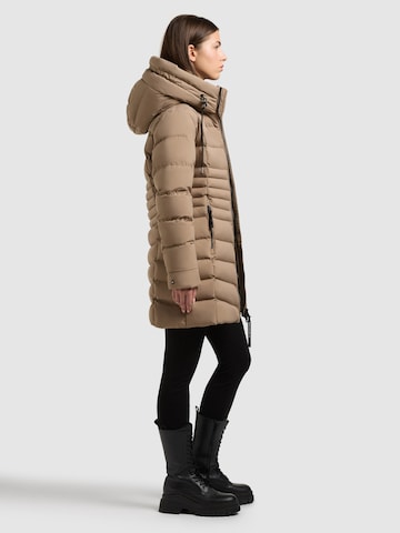 khujo Winter coat 'Lava' in Brown