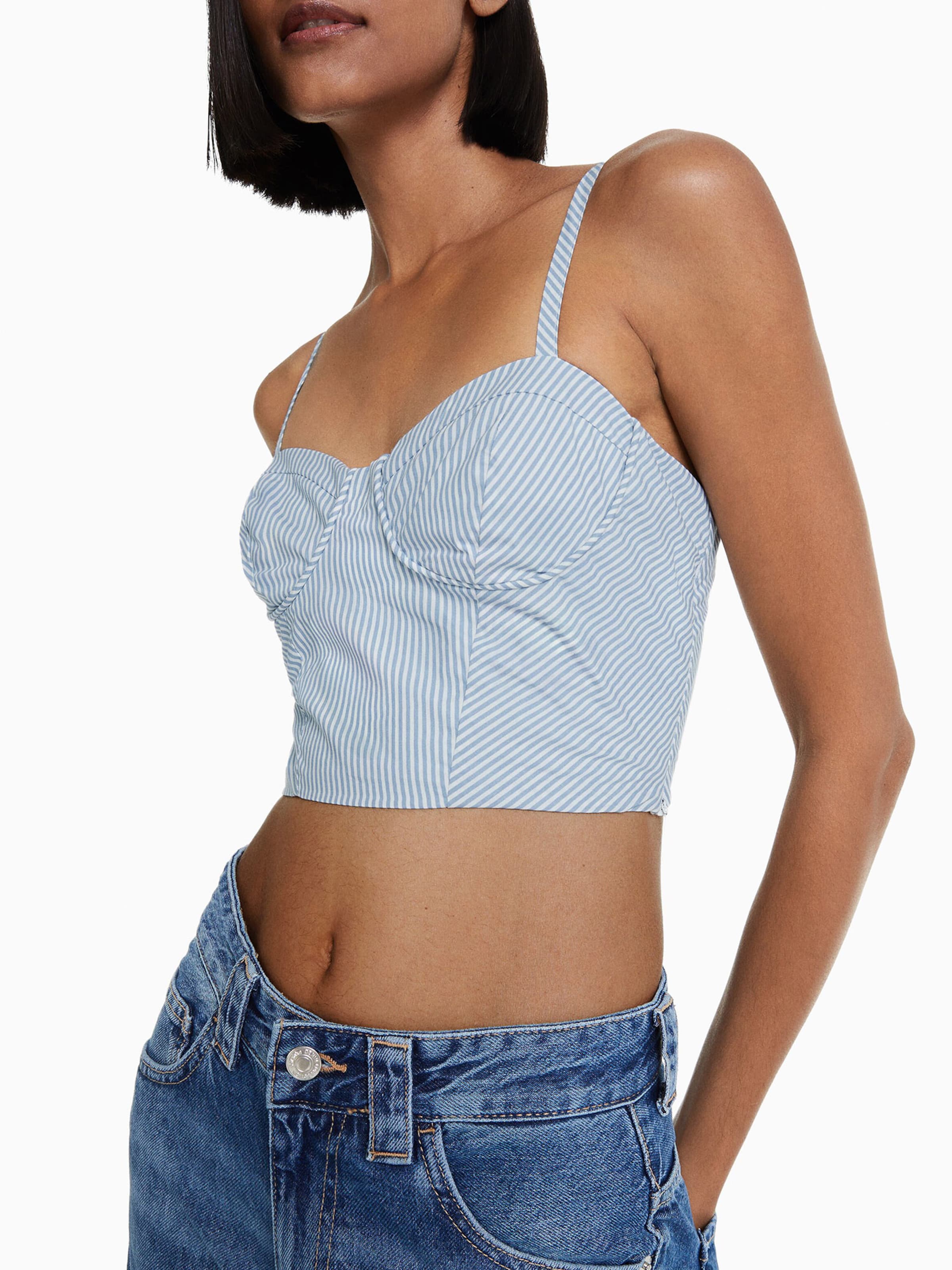 Top rayas bershka new arrivals