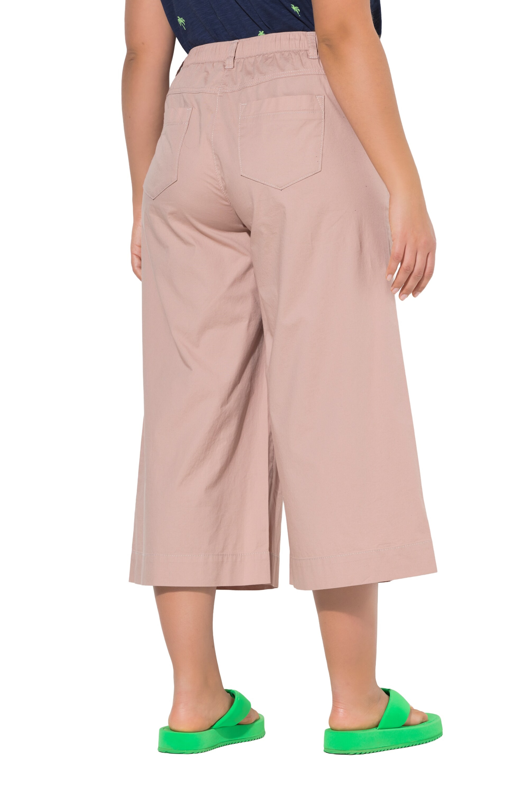 LAURASØN Wide leg Trousers in Beige