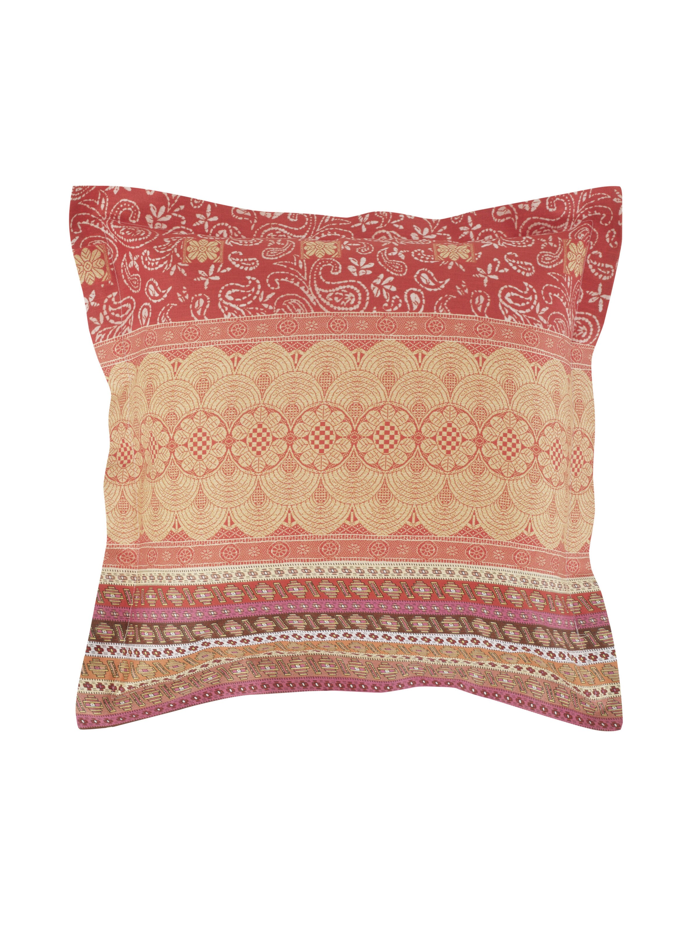 BASSETTI Duvet Cover in Red