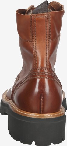 Paul Green Lace-Up Ankle Boots in Brown