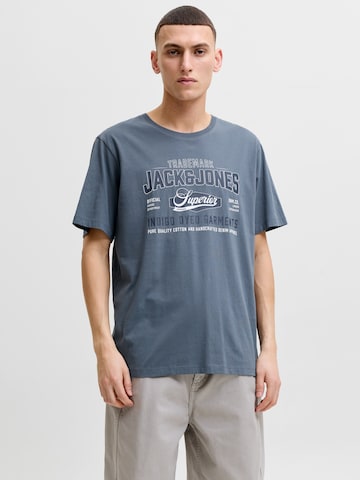pelēks JACK & JONES T-Krekls: no priekšpuses