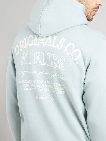 JACK & JONES Sweatshirt 'JWHSANTORINI' in Grün