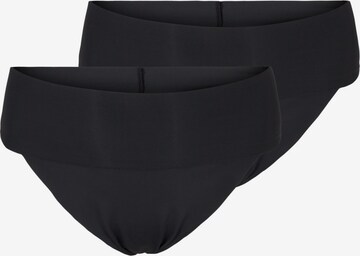 Devoted by Zizzi - Tanga 'LDAPHNE' en negro: frente