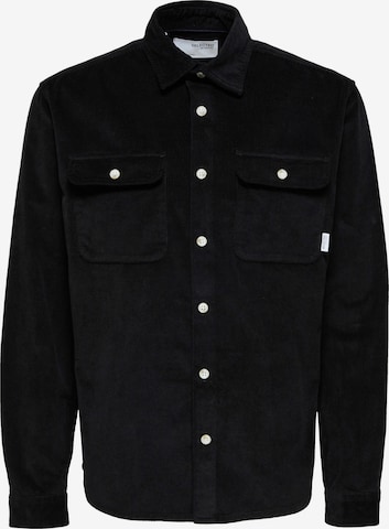 Veste mi-saison 'Kappel' SELECTED HOMME en noir : devant