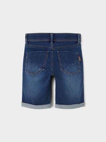 NAME IT Slimfit Shorts 'Sofus' in Blau