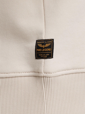PME Legend Collegepaita 'Sweatshirt with logo' värissä valkoinen