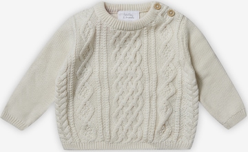 Pull-over Stellou & Friends en blanc : devant