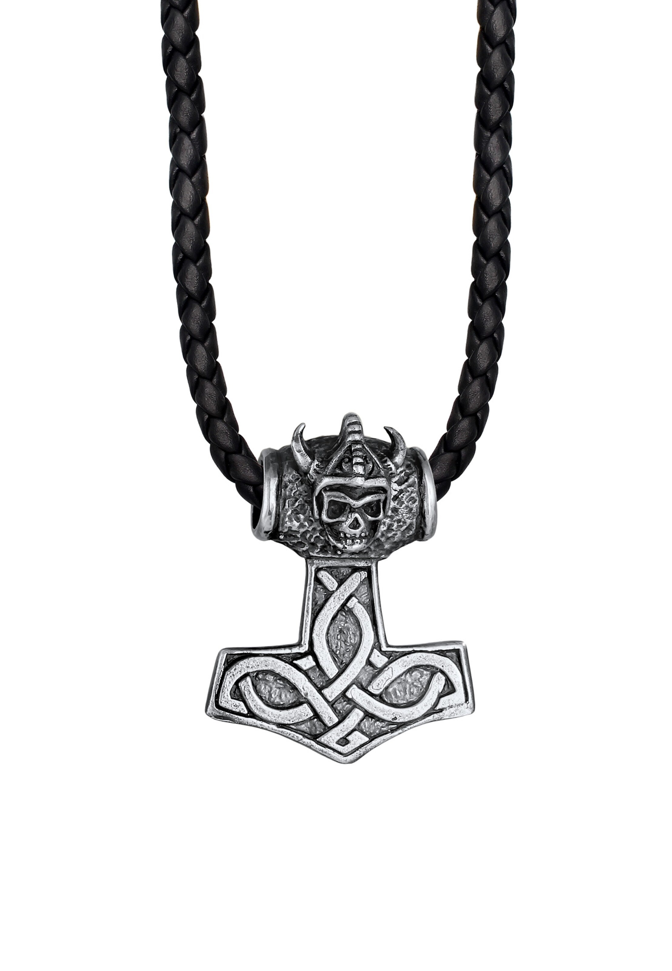 KUZZOI Necklace 'Hammer' in Silver