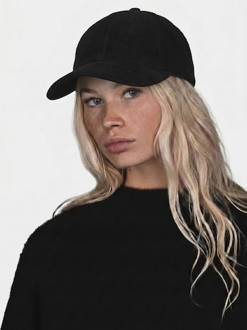 Lou-i Cap 'Cord Basecap aus Bio-Baumwolle' in Black